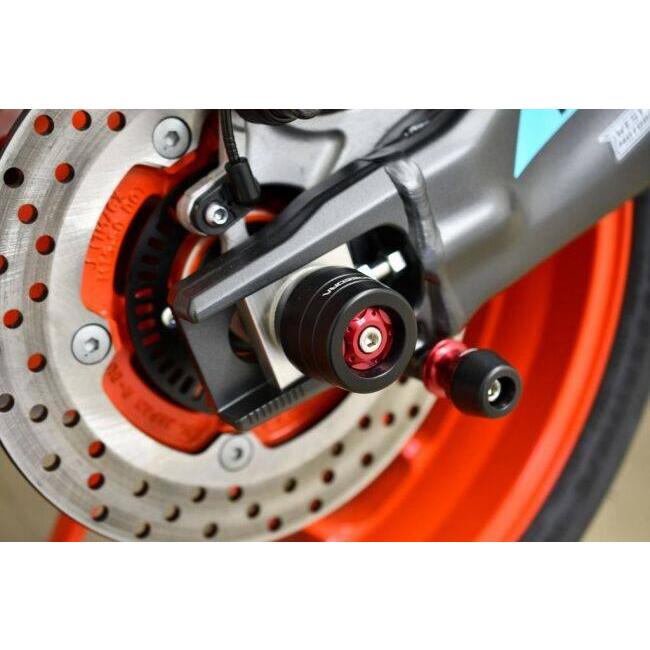 SPEEDRA スピードラ リアアクスルスライダー カラー：チタン MT-09 Y-AMT XSR900 GP トレーサー9 GT GT+ YZF-R9 YAMAHA ヤマハ アクスルスライダー フレーム | SPEEDRA | 03