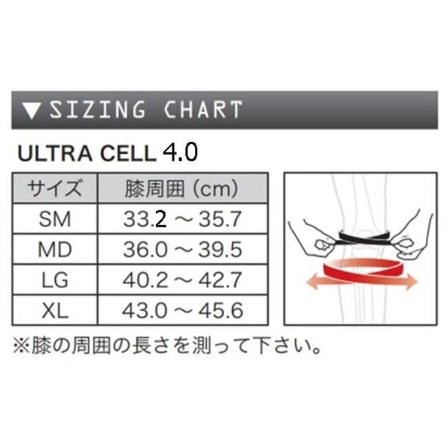 Asterisk アステリスク ULTRA CELL 4.0ニーブレース サイズ：L 膝 