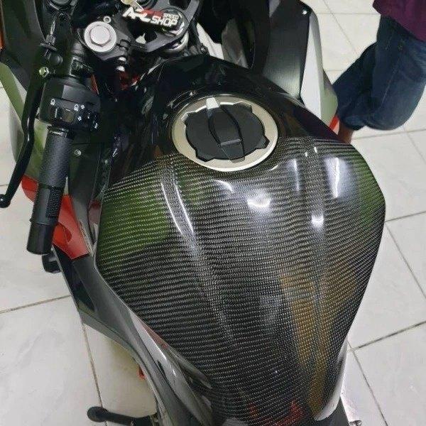 Carbon Variasi カーボンバリアシ タンクカバー NINJA250 KAWASAKI