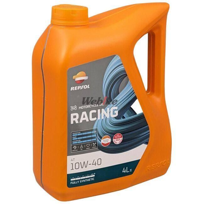 REPSOL RACING 4T 10W-40 4L エンジンオイル レプソル REPSOL RACING(レーシング)4T【10W-40】【4サイクルオイル