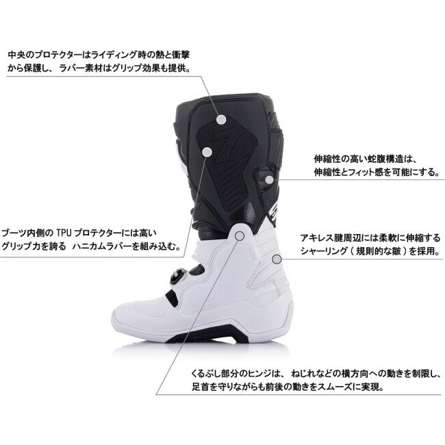 alpinestars アルパインスターズ TECH7 エンデューロ ブーツ [テック7 ブーツ] サイズ：7(25.5cm) オフロードブーツ フットウェア | アルパインスターズ | 06