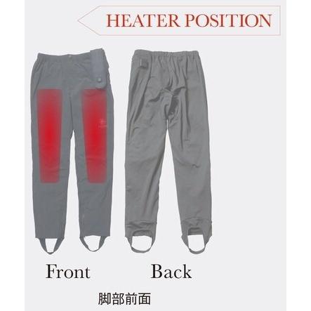 HEATMASTER ヒートマスター 12Vヒートインナーパンツ_SF LIDEF サイズ：XL 電熱パンツ アパレル | HEATMASTER | 03