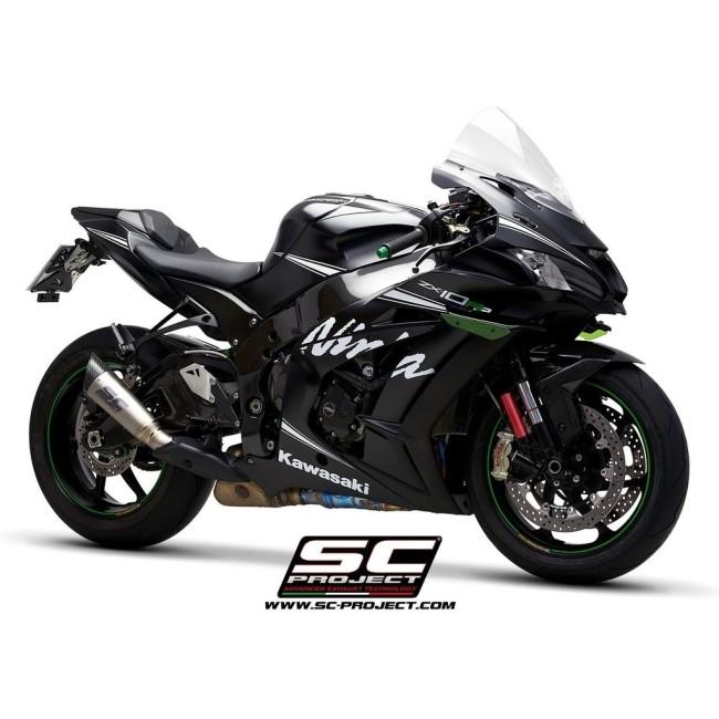 SC-PROJECT SCプロジェクト S1 スリップオンサイレンサー NINJA ZX-10R ZX-10RR KAWASAKI カワサキ スリップオンマフラー マフラー | SCーPROJECT | 02