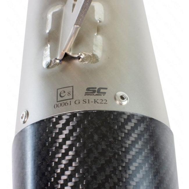 SC-PROJECT SCプロジェクト S1 スリップオンサイレンサー NINJA ZX-10R ZX-10RR KAWASAKI カワサキ スリップオンマフラー マフラー | SCーPROJECT | 07