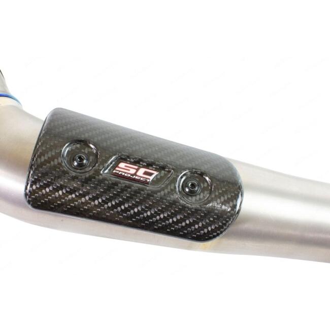 SC-PROJECT SCプロジェクト SC1-R スリップオンサイレンサー＆フルチタン キャタライザーキャンセルパイプ 本体材質：カーボン NINJA ZX-10R ZX-10RR マフラー | SCーPROJECT | 08
