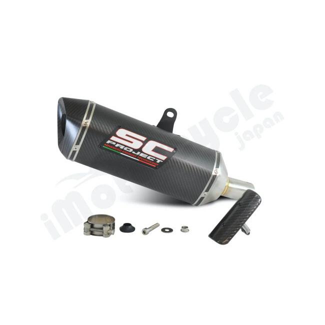 SC-PROJECT SCプロジェクト SC1-M スリップオンサイレンサー【公道走行可】 本体材質：カーボン NINJA 400 Z400 KAWASAKI カワサキ スリップオンマフラー | SCーPROJECT | 12