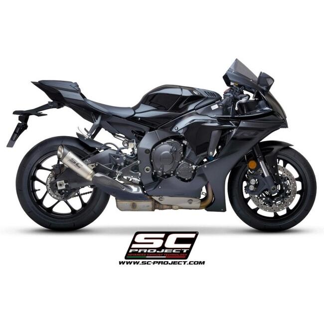 SC-PROJECT SCプロジェクト S1 スリップオンサイレンサー【公道走行可】 YZF-R1 YZF-R1M YAMAHA ヤマハ スリップオンマフラー マフラー | SCーPROJECT | 02