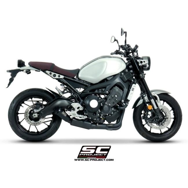 SC-PROJECT SCプロジェクト フルエキゾーストシステム 3-1＆ヴィンテージコニック’70s サイレンサー ブラックエディション MT-09 XSR 900 YAMAHA ヤマハ_2