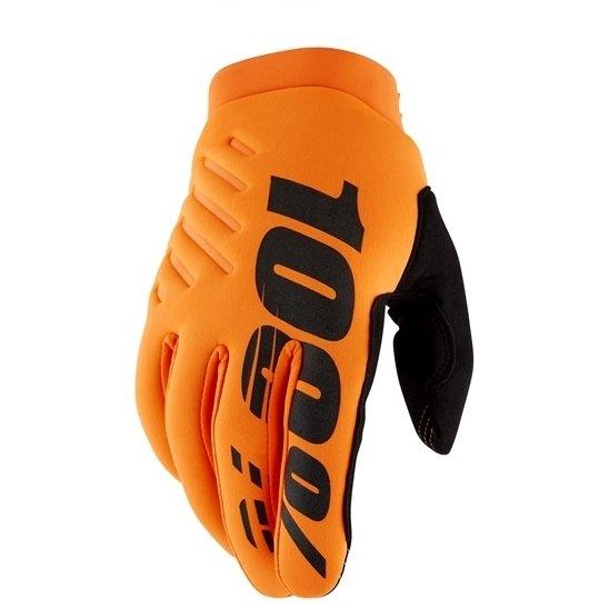 100％ ヒャクパーセント 【グローブ】BRISKER COLD サイズ：XL オフロードグローブ オフロードバイクウェア アパレル | ブランド登録なし