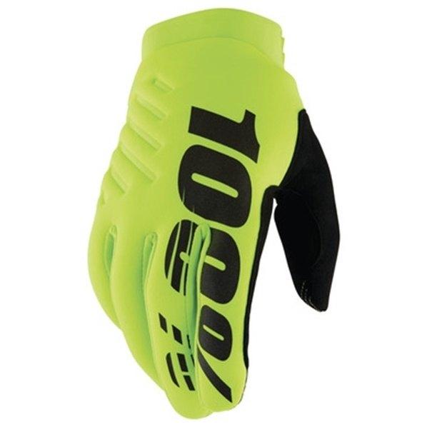 100％ ヒャクパーセント 【グローブ】BRISKER COLD WEATHER  (ブリスカー コールドウエザー) キッズ サイズ：L オフロードグローブ オフロードバイクウェア | ブランド登録なし