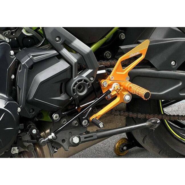 SNIPER スナイパー バックステップ カラー：ブラック Z650RS Z650 NINJA650 KAWASAKI カワサキ ステップ 足回り