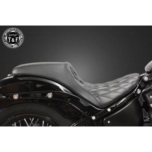 Garage T&F ガレージ ガンファイターシート タイプ：ダイヤ HARLEY-DAVIDSON ハーレーダビッドソン シート シート関連 外装_1