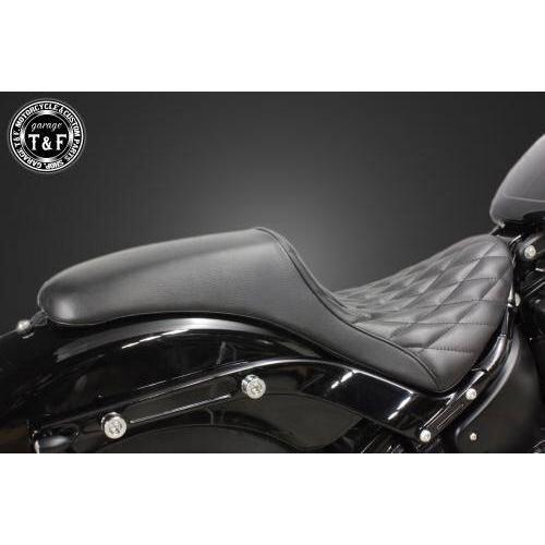 Garage T&F ガレージ ガンファイターシート タイプ：ダイヤ HARLEY-DAVIDSON ハーレーダビッドソン シート シート関連 外装_2