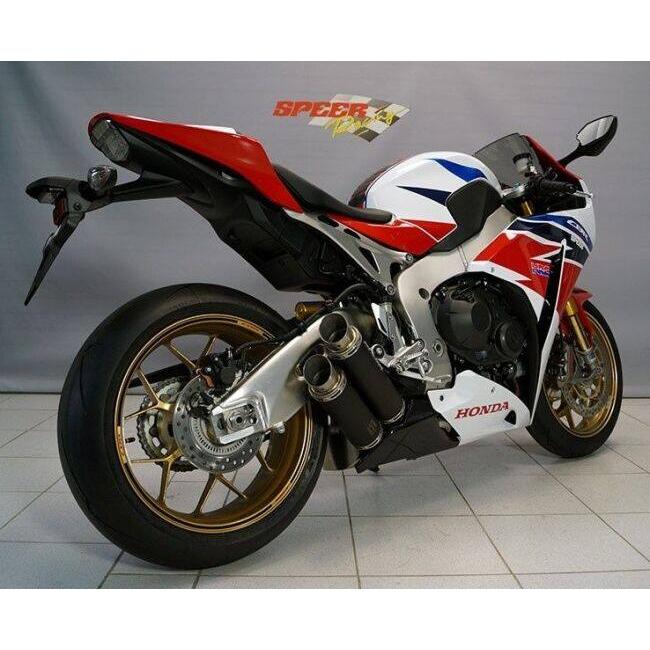 BODIS ボディス スリップオンマフラー GPX2-UE タイプ：ブラックステンレス CBR1000RR FIREBLADE HONDA ホンダ マフラー_1