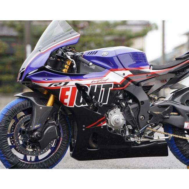EIGHT(才谷屋) エイト(サイタニヤ) フルカウル 素材：黒ゲル YZF-R1