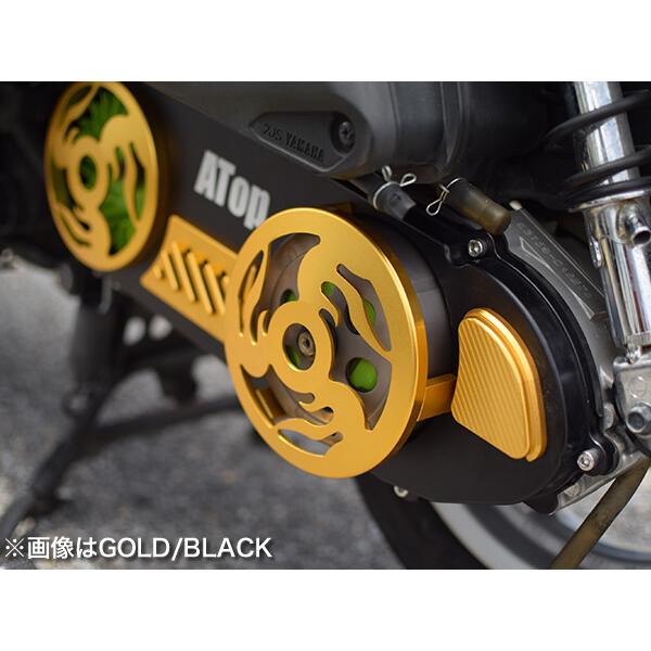 ATop エートップ オープンプライマリー クランクケース カラー：ブラック／レッド シグナスX125 BW’S125 YAMAHA ヤマハ クランクケースカバー エンジンパーツ | ATop | 07