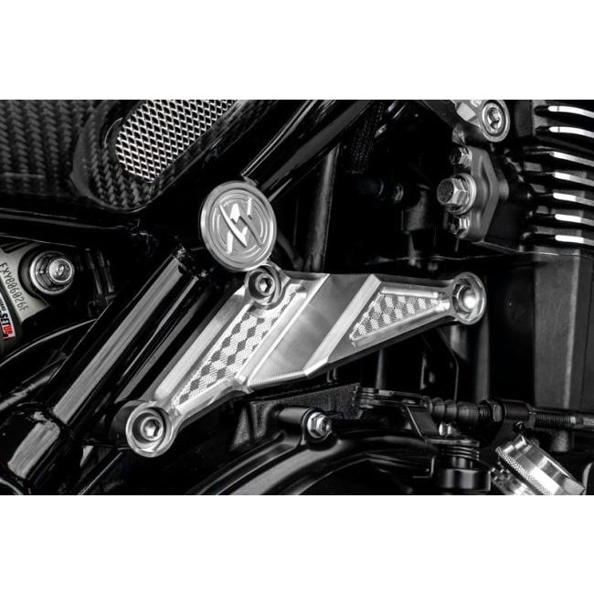ARCHI ARCHI:アーキ ビレット・ハニカム エンジンシリンダーマウントキット カラー：シャイニングシルバー Z900RS Z900RS CAFE - 5