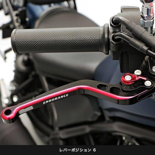 ENDURANCE エンデュランス アジャスタブルブレーキレバー HG カラー：グリーン CT125 スーパーカブ110 HONDA ホンダ ブレーキレバー ハンドル周辺パーツ | ENDURANCE（バイク） | 05