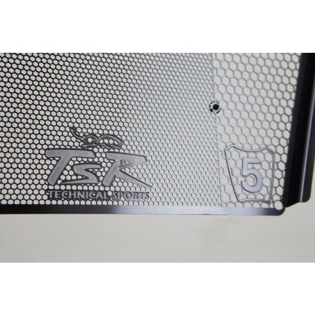 SC82用カーボンリアフェンダーエッチング製ラジエーターオイル