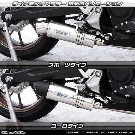 WirusWin（ウイルズウィン） ダイナミックマフラー サイレンサー出口