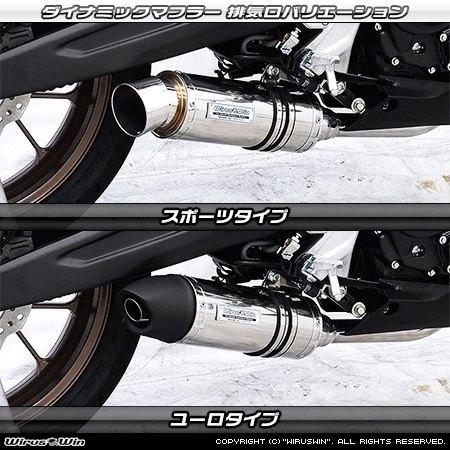 WirusWin（ウイルズウィン） ダイナミックマフラー サイレンサー出口
