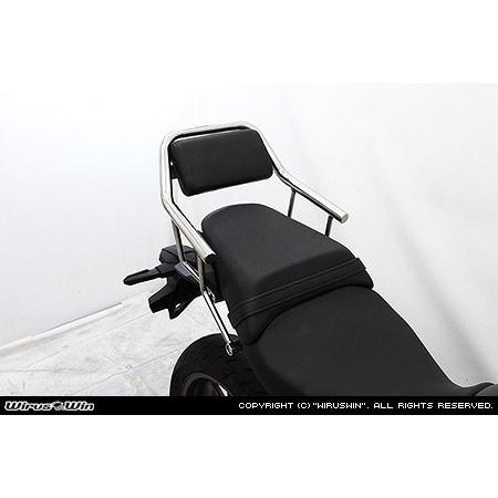 WirusWin（ウイルズウィン） バックレスト付きタンデムバー CB250R