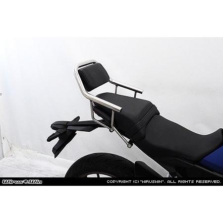 WirusWin（ウイルズウィン） バックレスト付きタンデムバー CB250R
