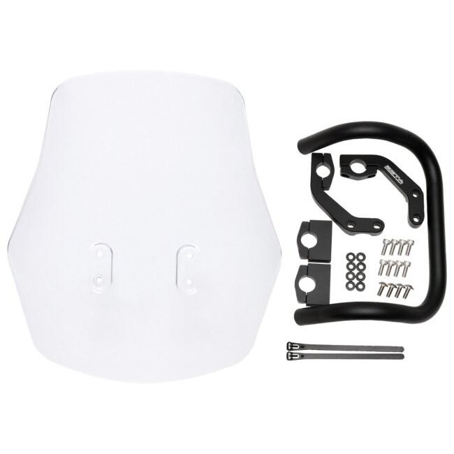 ZETA ジータ アドベンチャー ウインドシールド ラージスクリーン CT125