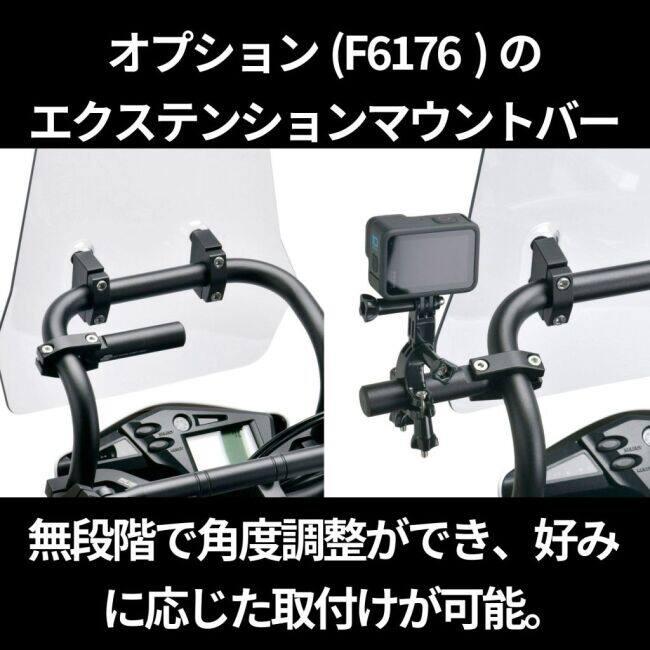 ZETA RACING ジータ レーシング アドベンチャー ウインドシールド