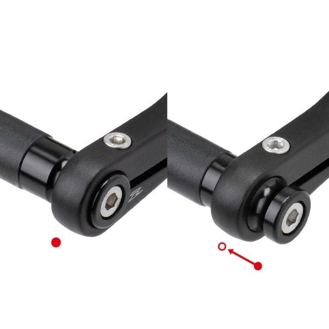 ZETA ソニックハンドガード　スモークプロテクター付き　M6タイプ ZETA ジータ ソニックハンドガード PCキット【M6タイプ