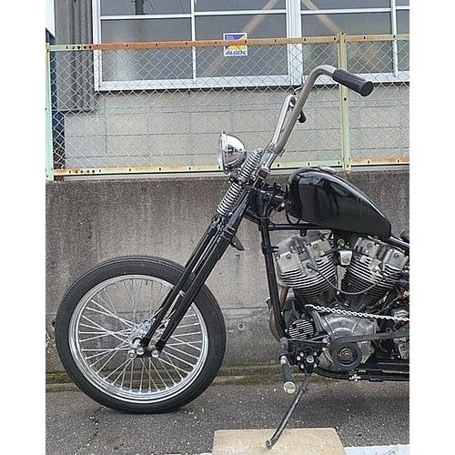 W650イナドメクラブバー 部品屋K&W ボーンフリーバー W400 W650 KAWASAKI カワサキ ハンドル