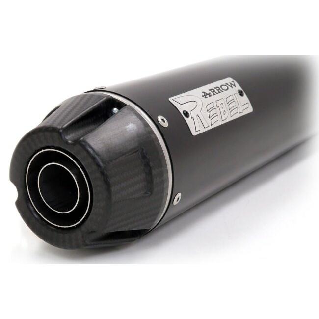 ARROW アロー REBEL サイレンサー エンドキャップ材質：カーボン XV