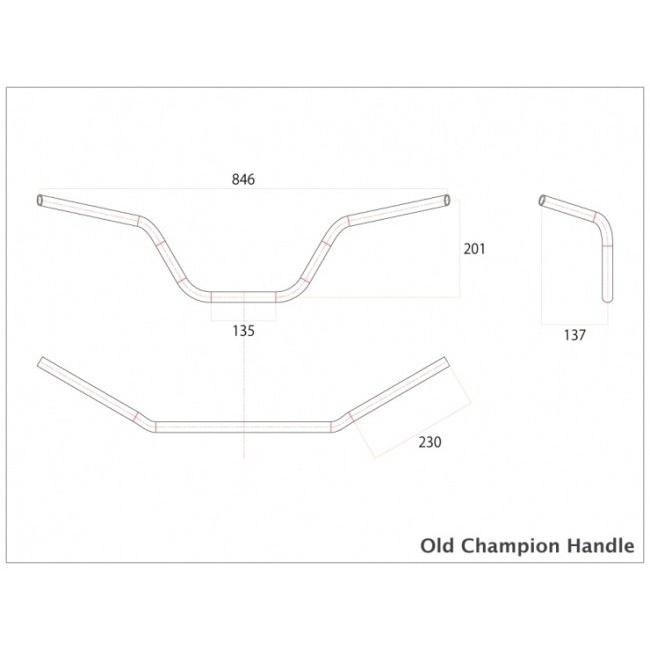 Motor Rock モーターロック オールドチャンピオンハンドル カラー