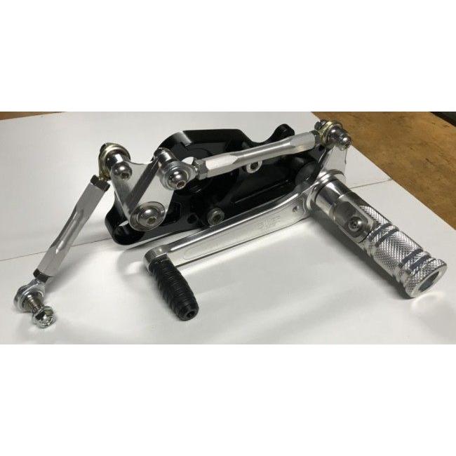 OVER classics オーヴァークラシックス 4Pバックステップキット カラー：ブラック 750SS KAWASAKI カワサキ バックステップ ステップ 足回り_4