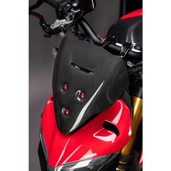 LighTech ライテック タコメーターカバー STREETFIGHTER V4 V4S DUCATI ドゥカティ メーターバイザー カウル関連 外装_5