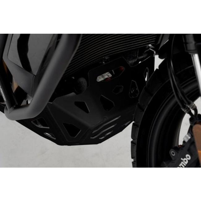 SW-MOTECH SWモテック エンジンガード カラー：ブラック PAN AMERICA HARLEY-DAVIDSON ハーレーダビッドソン アンダーガード・スキッドプレート フレーム