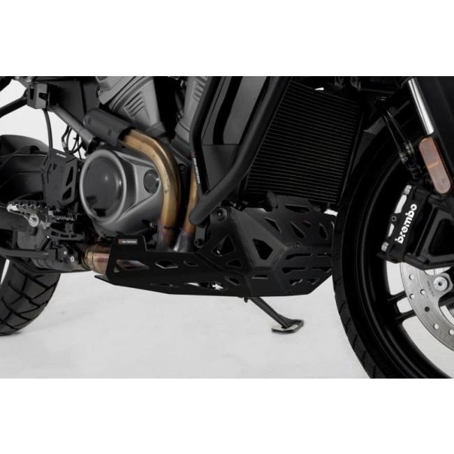 SW-MOTECH SWモテック エンジンガード カラー：ブラック PAN AMERICA HARLEY-DAVIDSON ハーレーダビッドソン アンダーガード・スキッドプレート フレーム