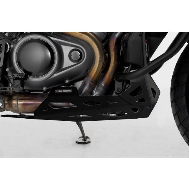 SW-MOTECH SWモテック エンジンガード カラー：ブラック PAN AMERICA HARLEY-DAVIDSON ハーレーダビッドソン アンダーガード・スキッドプレート フレーム