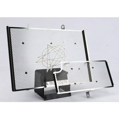 A-TECH エーテック ラジエターコアガードセット タイプ：STD形状 Ninja ZX-10R KAWASAKI カワサキ ラジエーターコアガード・オイルクーラーコアガード 冷却関連 | A-TECH