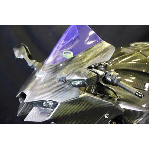 A-TECH（エーテック） 純正用ミラーカバー 素材：KDC 開繊ドライ