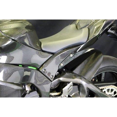 A-TECH エーテック サブフレームカバー 素材：CDC 平織ドライカーボン / タイプ：左右セット Ninja ZX-10R KAWASAKI カワサキ フレーム | A-TECH | 03