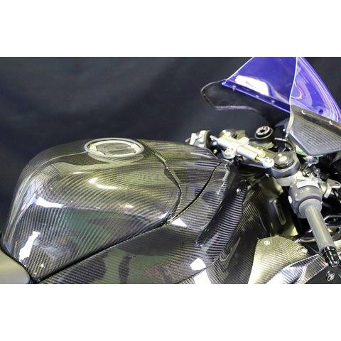 あかり A-TECH エーテック タンクフロントプレート 素材：綾織ドライカーボン