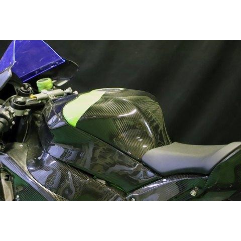 A-TECH エーテック タンクパッドタイプR 素材：FRP黒(FB) / クリア塗装：あり Ninja ZX-10R KAWASAKI カワサキ タンクカバー タンク関連 外装 | A-TECH | 03