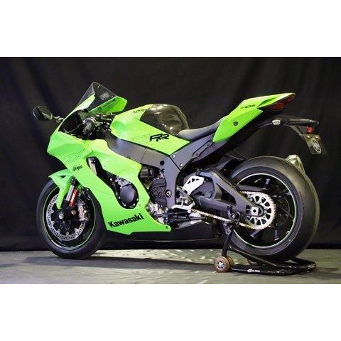 A-TECH エーテック タンクパッドタイプR 素材：FRP黒(FB) / クリア塗装：あり Ninja ZX-10R KAWASAKI カワサキ タンクカバー タンク関連 外装 | A-TECH | 05