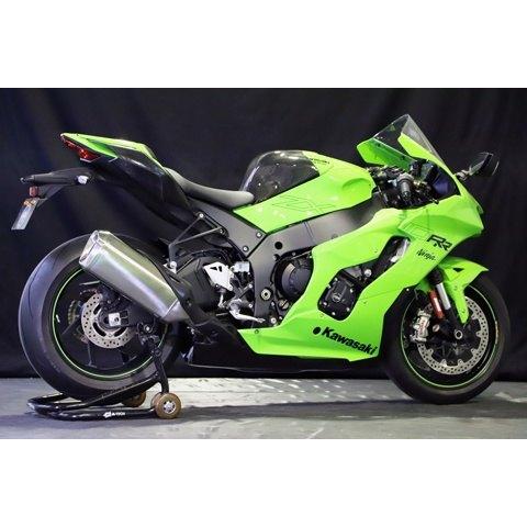 A-TECH エーテック タンクパッドタイプR 素材：FRP黒(FB) / クリア塗装：あり Ninja ZX-10R KAWASAKI カワサキ タンクカバー タンク関連 外装 | A-TECH | 06