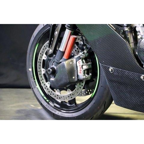 A-TECH エーテック フロントブレーキ冷却ダクト 素材：KDC 開繊ドライカーボン / タイプ：左右セット Ninja ZX-10R KAWASAKI カワサキ サスペンション 足回り | A-TECH | 03