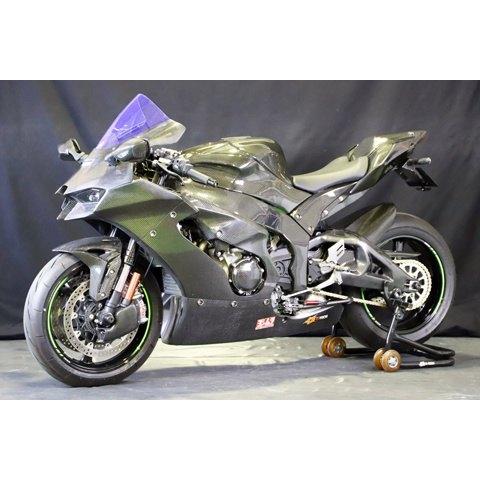 A-TECH エーテック フロントフェンダーSPL2 素材：DCK ドライカーボンケブラー Ninja ZX-10R KAWASAKI カワサキ フロントフェンダー フェンダー関連 外装 | A-TECH | 05