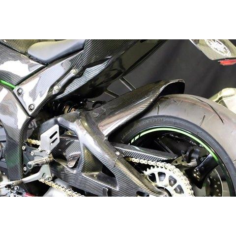 A-TECH エーテック リアフェンダーSPL 素材：FRP黒(FB) / クリア塗装：あり Ninja ZX-10R KAWASAKI カワサキ リアフェンダー フェンダー関連 外装_4