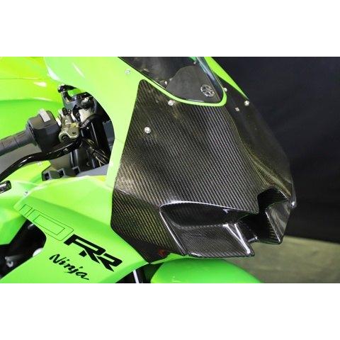 A-TECH エーテック ゼッケンプレート 素材：CDC 平織ドライカーボン Ninja ZX-10R KAWASAKI カワサキ ゼッケンプレート・ゼッケンベース 外装の画像
