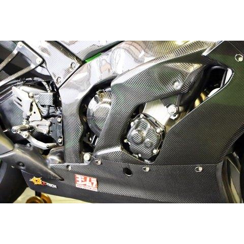 A-TECH エーテック クラッチカバー 素材：CDC 平織ドライカーボン Ninja ZX-10R KAWASAKI カワサキ エンジンパーツ エンジン | A-TECH | 02